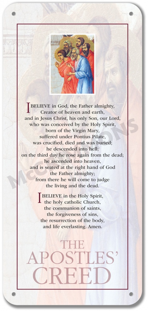 Apostles' Creed - Display Board 803