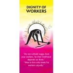 Catholic Social Teaching: Dignity of Workers - Roller Banner RB2074