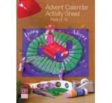 Advent Calendar Activity Sheet (Pack of 16)